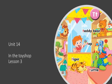 Bài giảng Tiếng Anh 1 - Unit 14: In the toyshop - Lesson 3 - Period 3