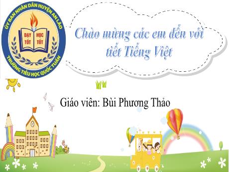 Bài giảng Tiếng Việt 1 (Kết nối tri thức) - Bài 57: Anh, ênh, inh - Bùi Phương Thảo