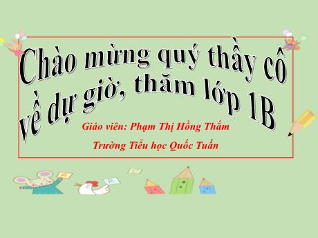 Bài giảng Toán 1 - Bài 15: Vị trí, định hướng trong không gian - Phạm Thị Hồng Thắm