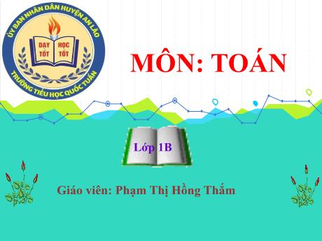 Bài giảng Toán 1 - Bài 15: Vị trí, định hướng trong không gian (Tiết 2) - Phạm Thị Hồng Thắm