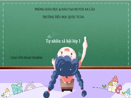 Bài giảng Tự nhiên và Xã hội 1 (Kết nối tri thức) - Bài 11: Con người nơi em sống (Tiết 1+2) - Phạm Thị Bình