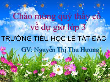 Bài giảng Tự nhiên và xã hội 3 - Bài 25: Con cá - Năm học 2016-2017- Nguyễn Thị Thu Hương